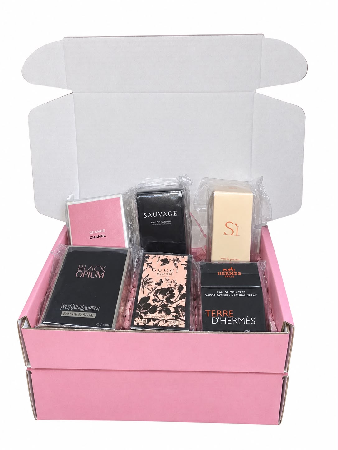 Coffret cadeau – Assortiment de 6 mini parfums